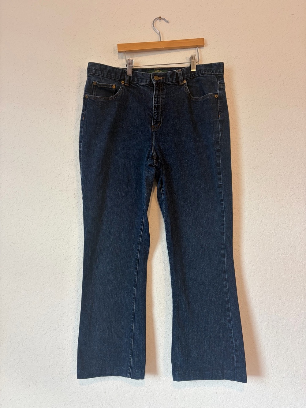 Ralph Lauren Dark Blue Classic Bootcut Jeans